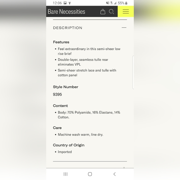 Womans Panache brief - Picture 4 of 9